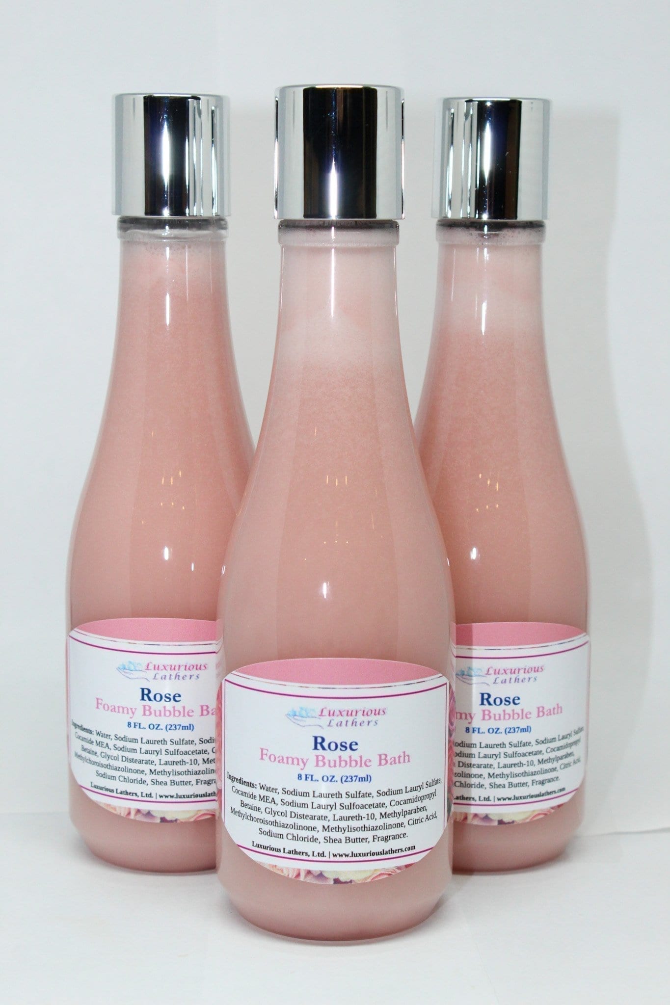 Rose Foamy Bubble Bath - Luxurious Lathers
