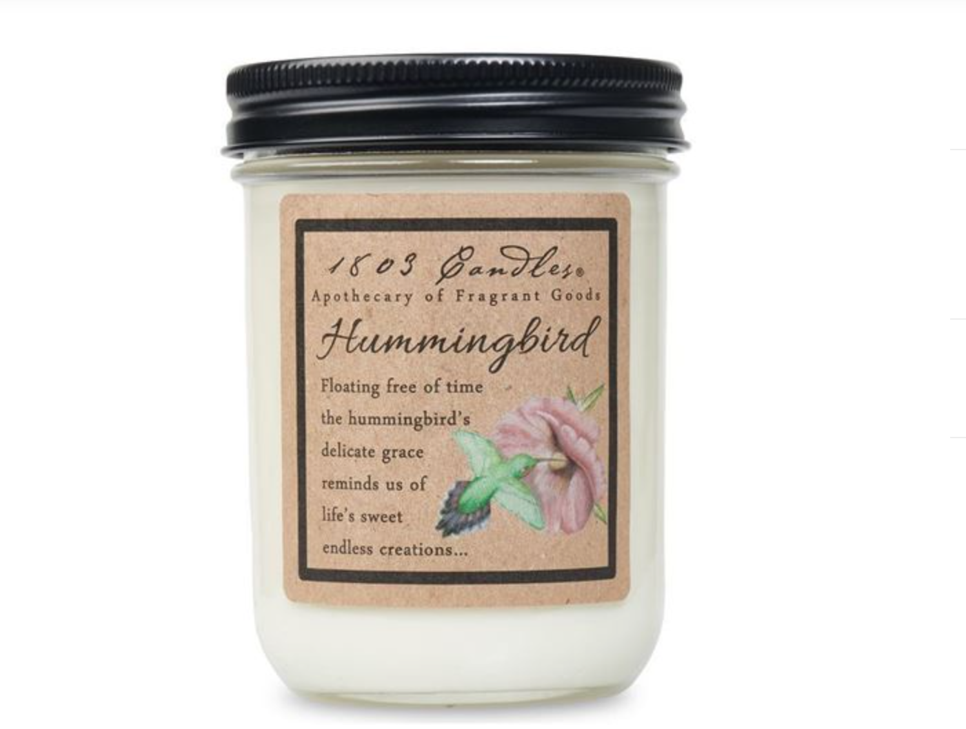 Hummingbird Soy Candle