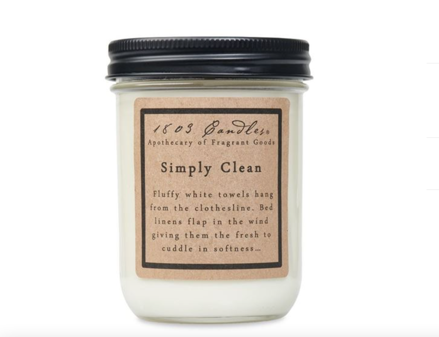 Simply Clean Soy Candle